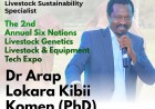 Economist & Sustainability Specialist Dr. Arap Kibii Komen lite up the Expo