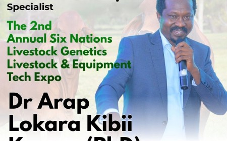 Economist & Sustainability Specialist Dr. Arap Kibii Komen lite up the Expo